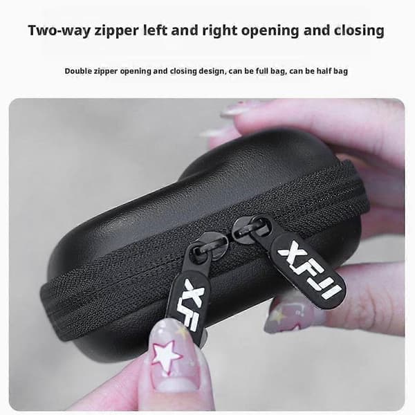 Bärväska för DJI Nano Stötsäker förvaringsväska PU-läder skyddsfodral HET Black 1 pcs