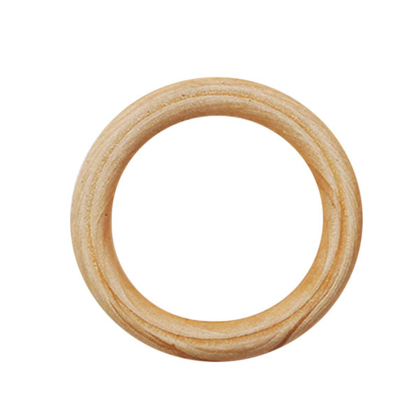 20mm ~ 100mm Diy-tillbehör Loggringar Träring Handväsklås C