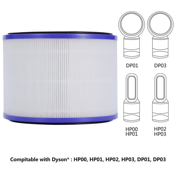 Dyson Pure Hot + Cool Link Hp00 Hp01 Hp02 Hp03 Dp01 Hepa Filterille