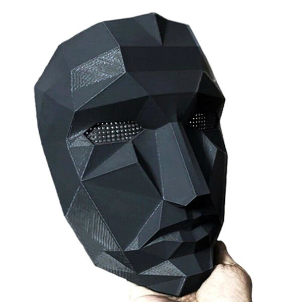 Squid Game Masker Cosplay Fest Prop Maske Manager