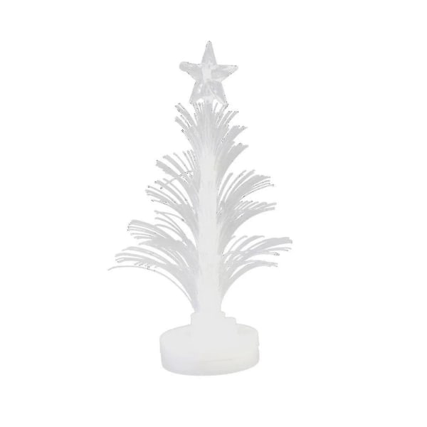 Langsomt blink Farverige lys Mini Led juletræ Natlys Farveskiftende jule juletræ Hjem Bord Fest Dekoration Charm
