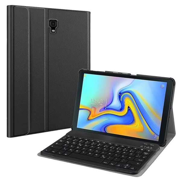 Siunattu Samsung Galaxy Tab A2 10.5 T590 suojakotelo näppäimistöllä black