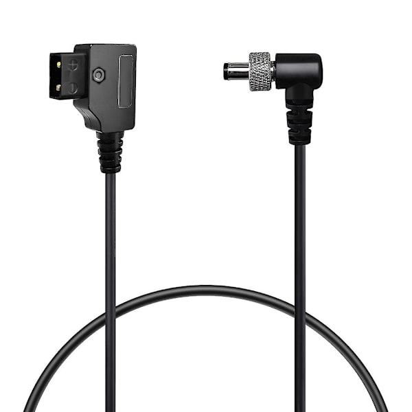 D-tap till låsande DC2.1/2.5mm strömomvandlingskabel Dtap hane adapterkabel