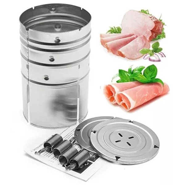 Köttfärsmaskin i rostfritt stål för att göra hemlagat kött A