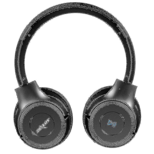 Trådlöst Bluetooth headset Musikskydd (svart guld)