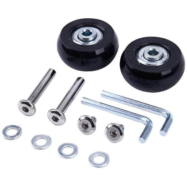 40 X 18mm Resväska Resväska Hjul Byte Reparationssats 1 Set