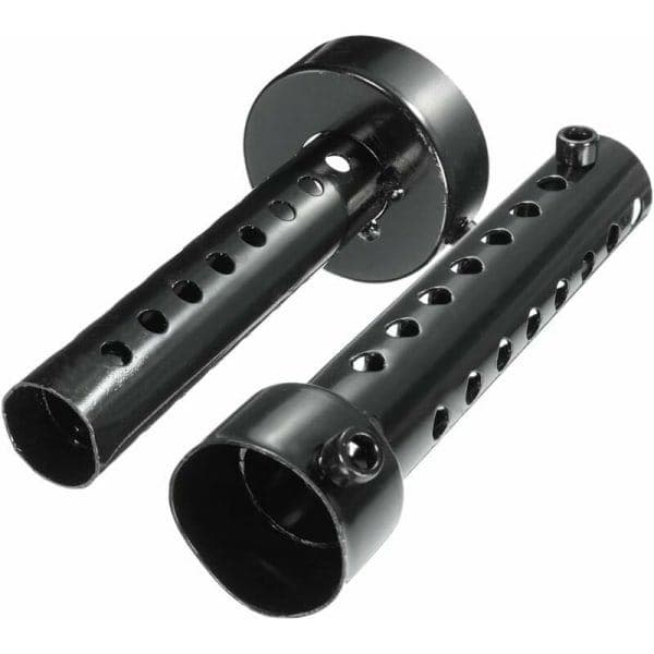 2 stk. 48 mm Universal Motorcykel Udstødningslyddæmper DB Killer Udstødningsrørsystem
