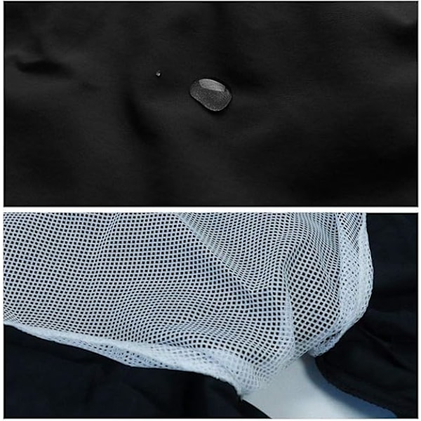 Badbyxor för män med flera fickor, badbyxor med snabbfrisättning