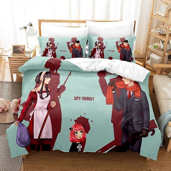 v5439 Sengetøj Julegave Sengesæt SpyFamily Dynebetræk Størrelse Sengetøj IU5439 200x200cm 78x78in