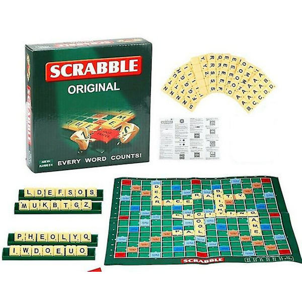 Classic Scrabble Board Puzzle Game