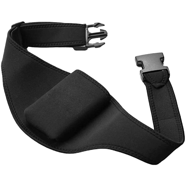 Mikrofonbelte Mikrofonbæreveske Treningsmikrofonveske Treningsinstruktør Mikrofonpose Black 60X14cm