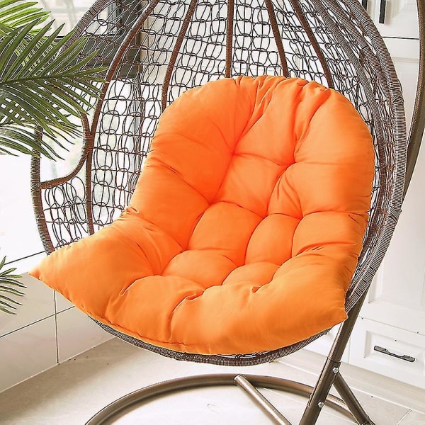 Belita Amy Basket Egg Chair Sittdynor - Trädgårdshängmatta Cradle Pads orange