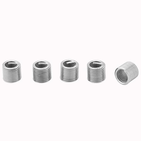 304 Stainless Steel M5x0.8x2D Thread Repair Kit 100pcs