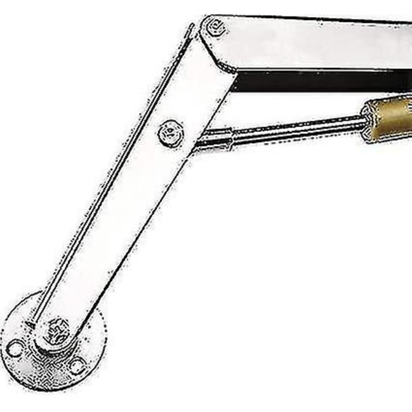 2 stk gassfjær lokkstøtte, kraftig gassfjær, 100n/10kg sikkerhetshengsler for leketøyskasse, tatami-støtter gassfjær hydraulisk stang, for kjøkkenskap D
