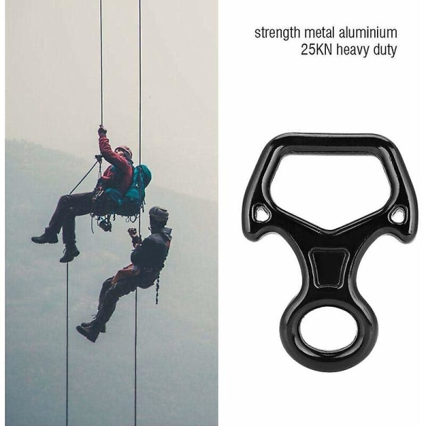 8 Klatring Rappel- 25kn Descender Rappel Ring Klatreutstyr - Klatring Rappel Enhet