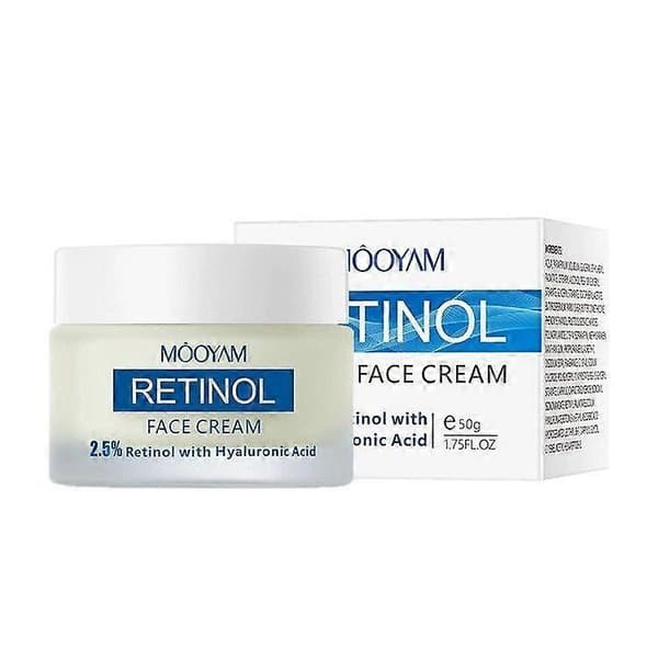 MOOYAM Hydrating Retinol Ansiktskrem, Nærende Fuktighetskrem for Matt Tørr Hud