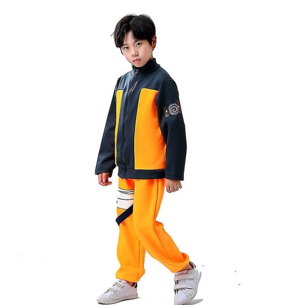 Cosplay-vaatteet pojille, asut lapsille, Naruto-animeasu A XL(130-140CM)