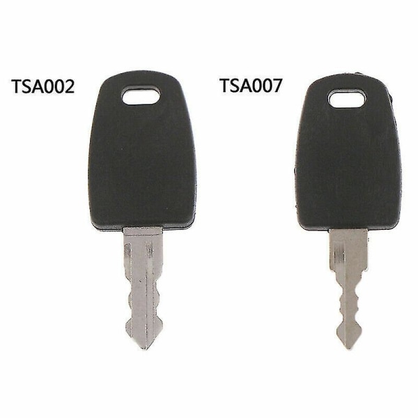 Multifunksjonell Tsa002 007 nøkkelveske for bagasje koffert toll Tsa låsnøkkel TSA007