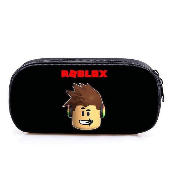 Roblox Printed Boys Girls Large Capacity Pencil Case Pen Bag Student School Stationery Organizer Pouch Back To School Gift
