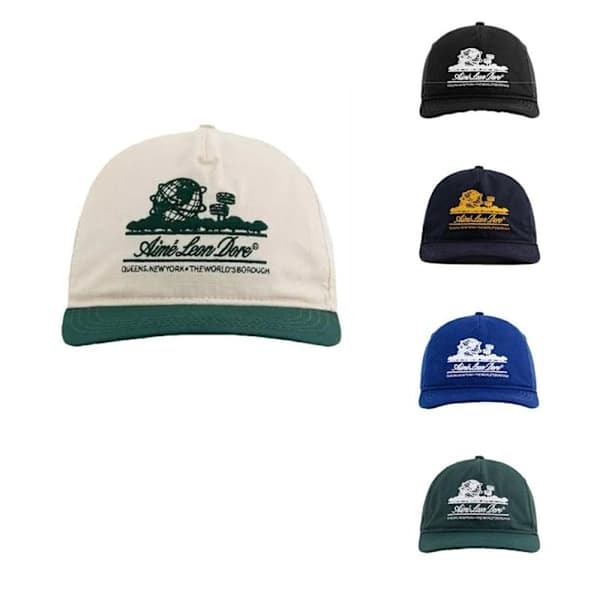 Aim Leon Dore Unisex Justerbar Baseballkeps Malakitgrön