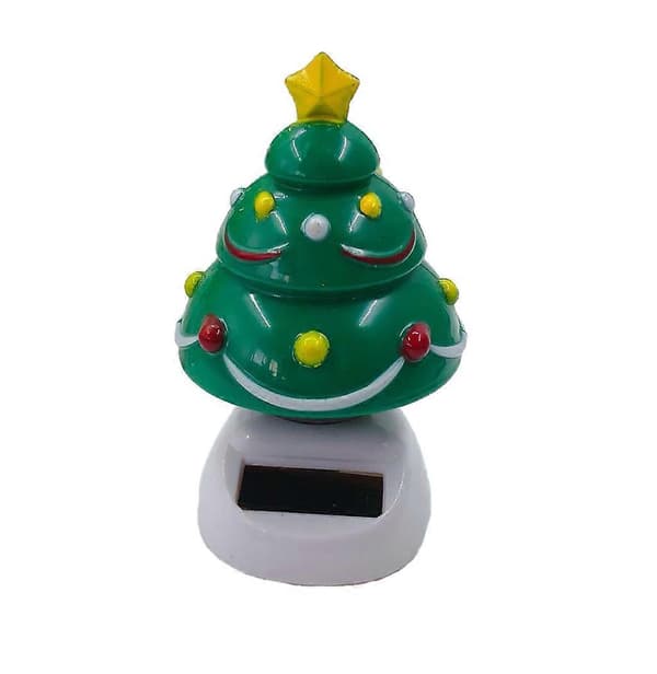 Morsomme Julepynt med Solcelle - Bilinteriørtilbehør Christmas tree