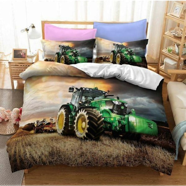 v3429 Lakanat Monster Truck -mallisto Pussilakanasetti Vuodevaatteet Peittopussi Lakanat IU3429 240x260cm 94x102in