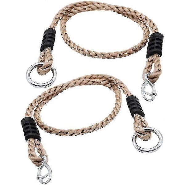 2 stk. Swing Tree Hengende Tau Hengekøye Forlenger Justerbar Opphengsstropp TW