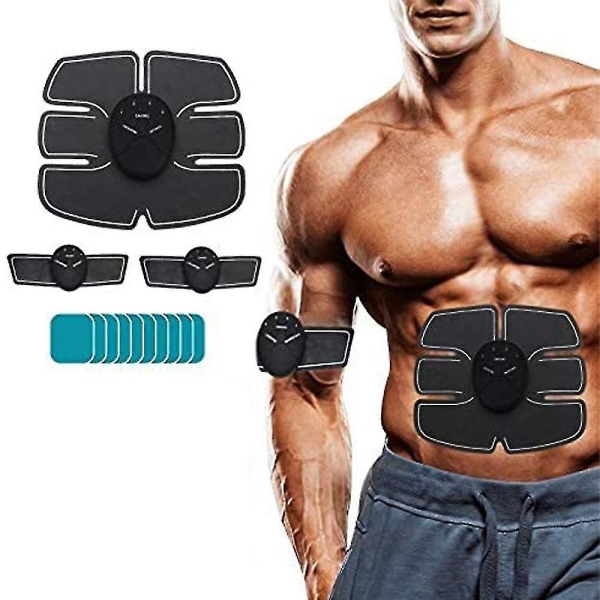 Ems Muskelstimulator Fitness Massasjebelter - Elektrisk Abs Stimulator Trener