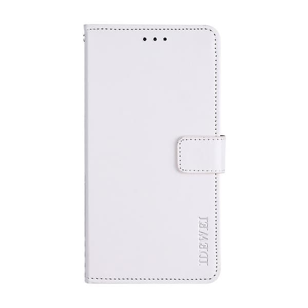Til Blackview Bv9900 Pro Crazy Horse Texture Etui White