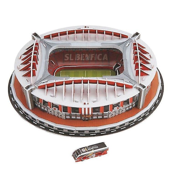 Mekaniske puslespil 3d puslespil benfica stadion fodboldbane modellegetøj