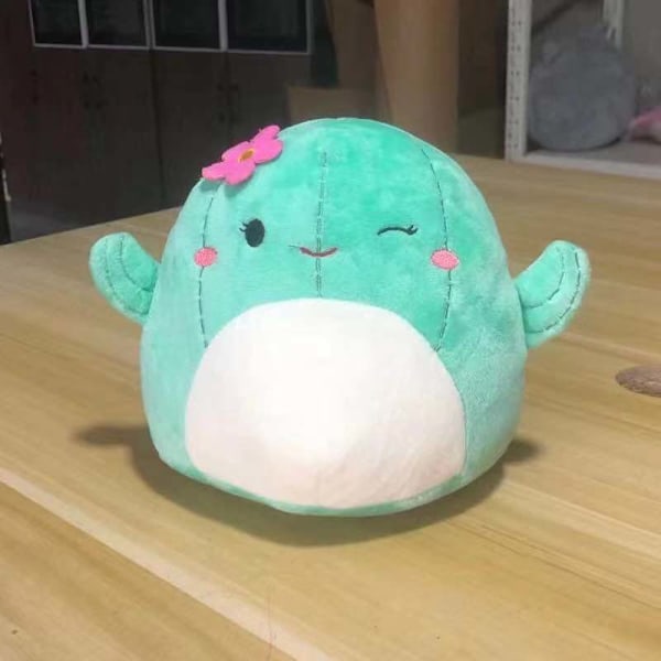 Pehmo Squishmallow dinosaurus lelu nukke lasten loma syntymäpäivälahja cactus