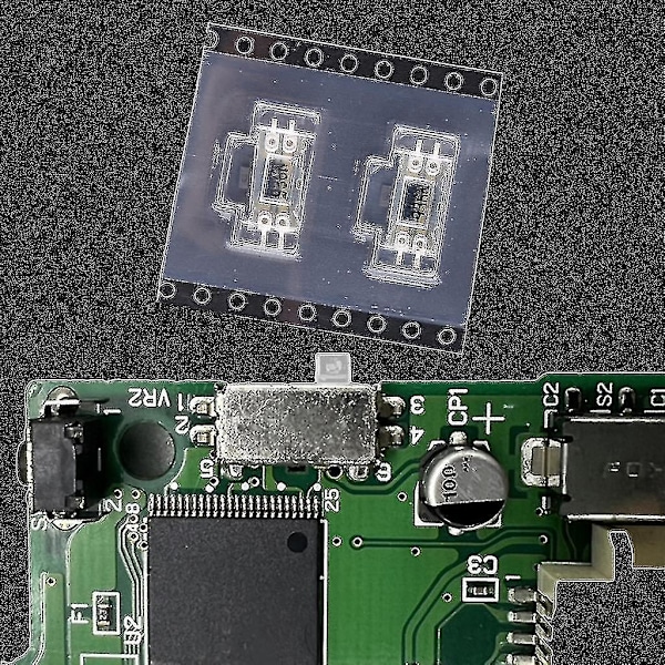 2 st Volymknappar Tillbehör Volym På/Av Knappar För Ndsl Gba Sp-hao