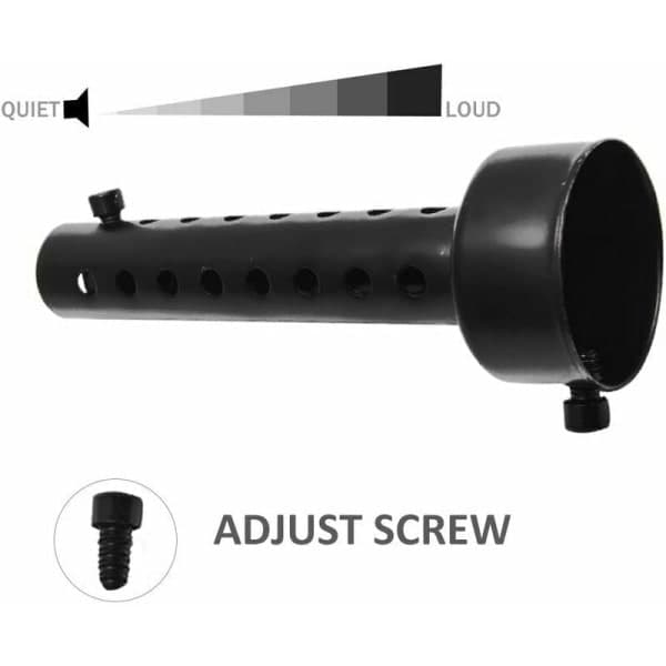 2 stk. 48 mm Universal Motorcykel Udstødningslyddæmper DB Killer Udstødningsrørsystem