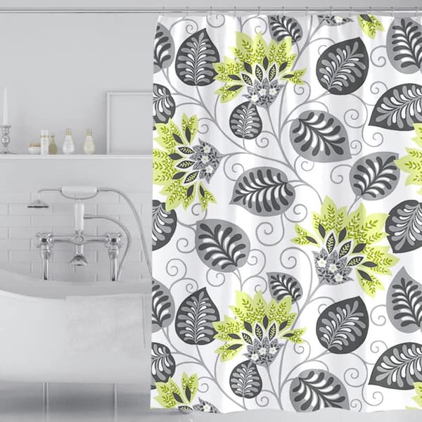 Dusjforheng 120 x 180 cm Muggresistent Vanntett Polyester