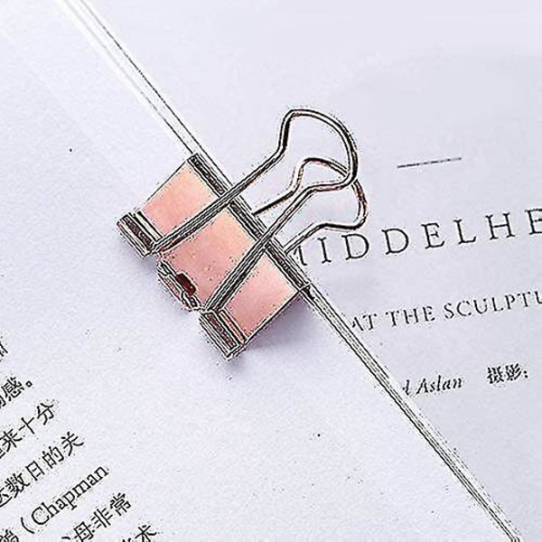 Papirclips og binderclips, trykknapper og holder, skridsikre kortnåle, tommelfingerknapper, clips-sæt med beholder til kontor, skole og hjemmekontor