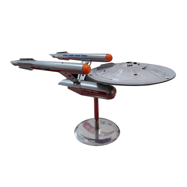 Star Trek U.s.s. Enterprise 1:1000 -kokoinen mallisarja, jossa Light-up Bridge, Impulse-moottorit ja Nacelle Warp -moottorit