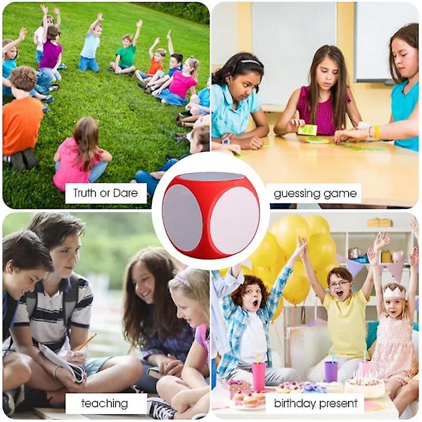 Store skumterninger historie terninger til børn aktivitets terninger børns legetøj legetøj til klasseværelset undervisningshjælpemidler diy fremstilling teamwork rekvisitter til Red