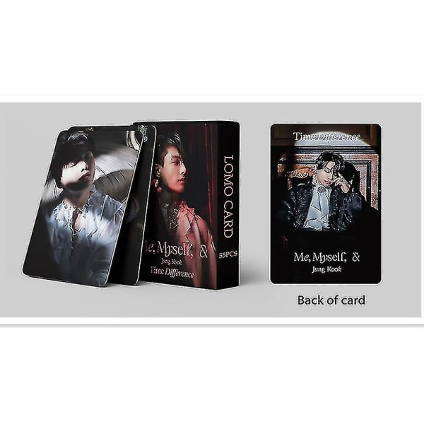 55 kpl Bts Jungkook Lomo Card Kpop Bangtan Boys Time Difference Lomo Card