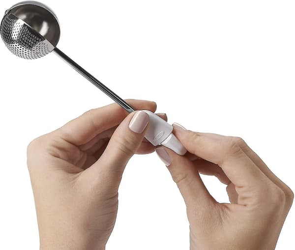 Godt grep Baker's Dusting Wand 1 stk - hvit