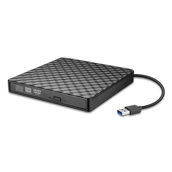 Ekstern DVD-drev, USB 3.0 Type-C brænder, læser, bærbar til pc, bærbar computer, stationær computer, MacBook, Mac, Windows 7/8/10