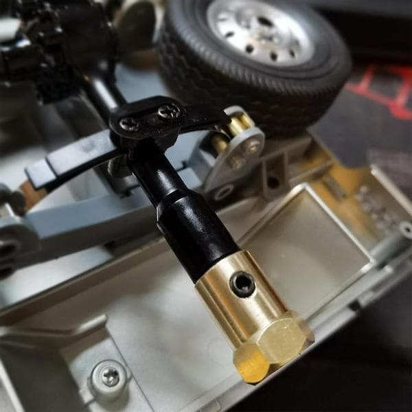5 mm - 12 mm pyörännavan jatkoadapterikytkin Wpl D12 Rc -autotarvikkeelle