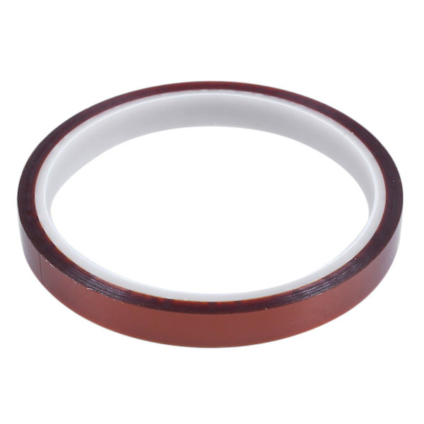 10 mm leveä lämmönkestävä korkean lämpötilan liima-aine Kapton-teippi Gold