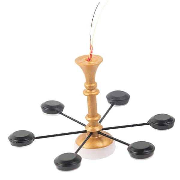 Miniatyr taklampe Miniatyrlys for dekorasjon Minihus tilbehør