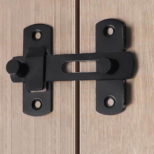 Rustfritt stål stanghasp sikkerhetsdørlås hasp låsregel