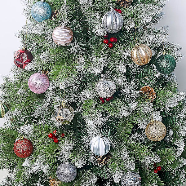 Julgranskulor 12 st - Julgranskulor Julgransdekorationer Julgransdekorationer - Guld