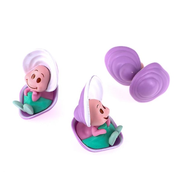 3 stk/sett Kawaii Alice I Eventyrland Unge Østers Baby Actionfigur Dukker Leker