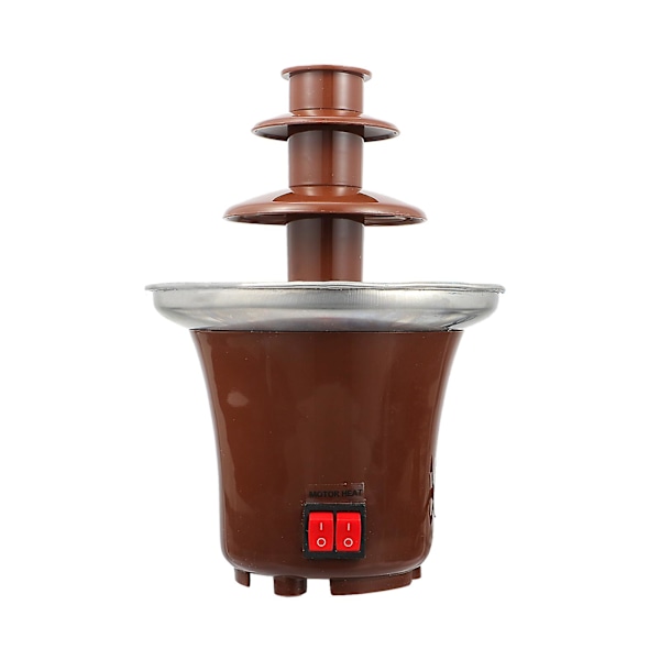 Creative Chocolate Fountain Chocolate Heating Fondue Stainless Steel Fondue Fountain Chocolate Waterfall Maker