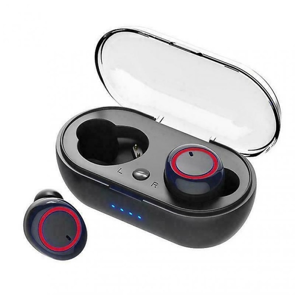 Y50 Tws Bluetooth Earphone 5.0 Wireless Headset Ipx7 Vattentät Deep Bass Earbuds True Wireless Stereo Headset Sporthörlurar
