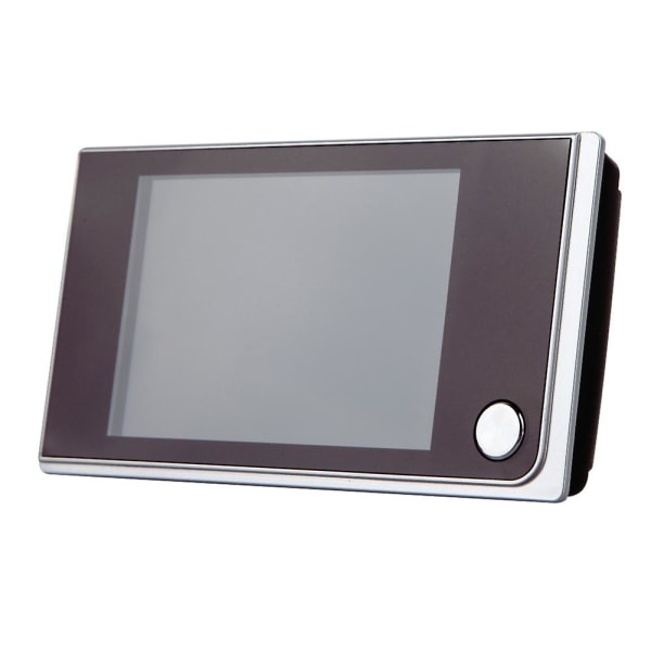 3,5 tums digital dörrkamera dörrklocka LCD färgskärm 120 graders titthålsvisare dörröga dörrklocka utomhus dörrklocka as shown