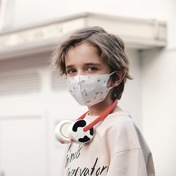 Børns bærbar halsventilator bærbar personlig